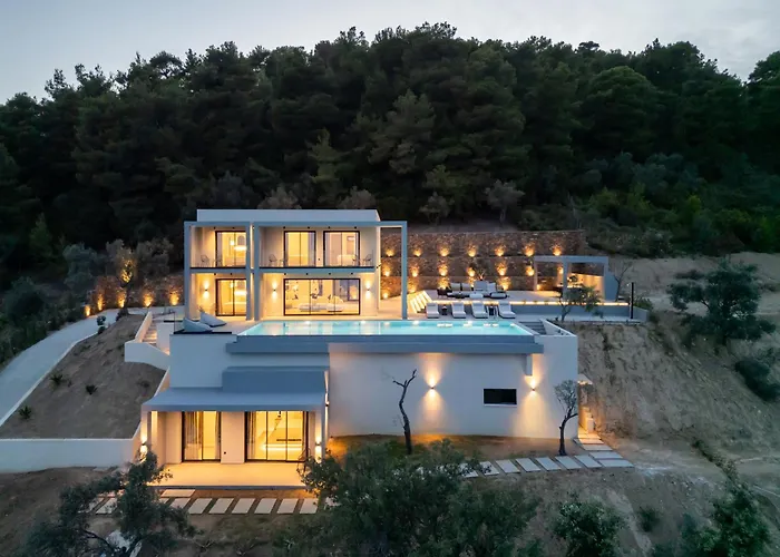 빌라 Nimvie Retreat 스키아토스 타운